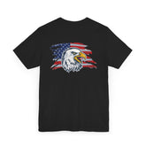 Motorcyclist Map Vintage Soft Crew Neck TShirt (2-sided print)